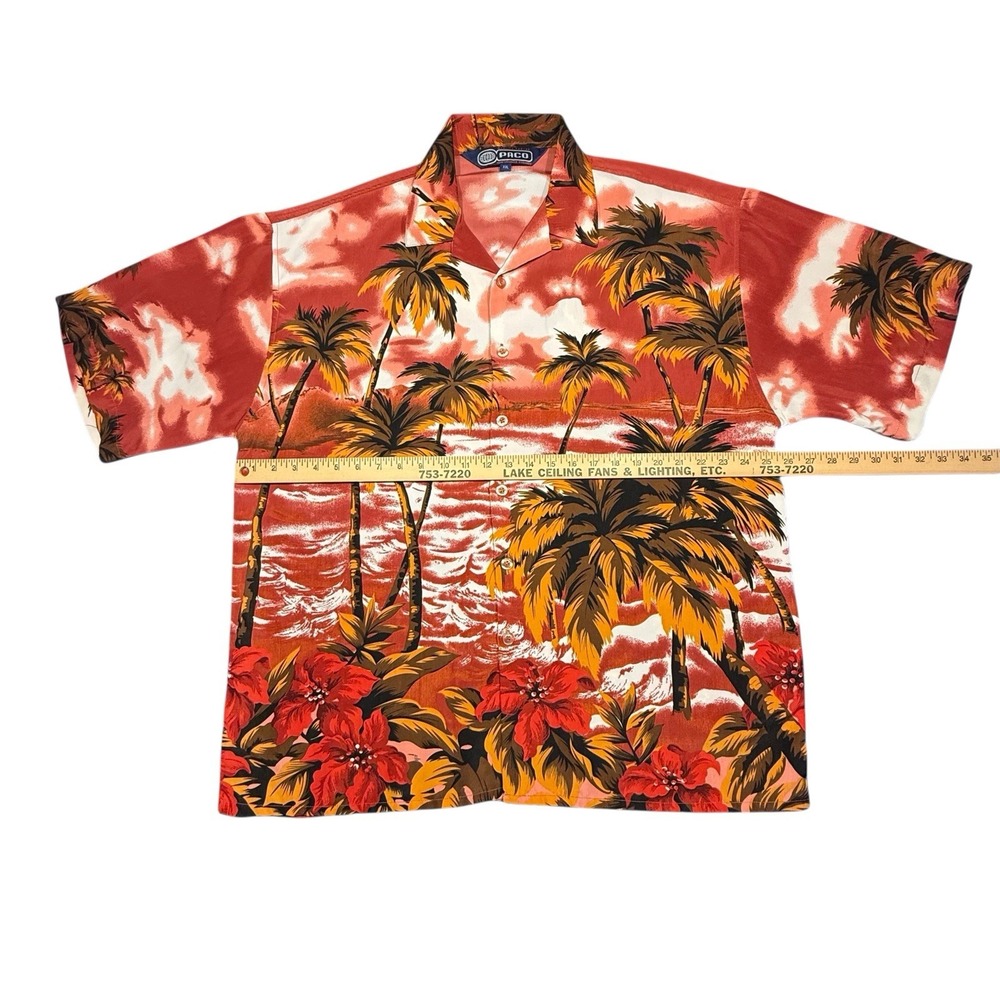 Vintage PACO Hawaiian‎ Shirt XXL - Picture 13 of 14